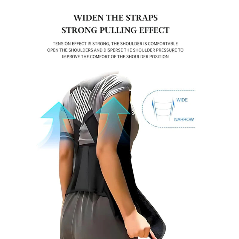 Women’s Adjustable Back Posture Corrector Brace