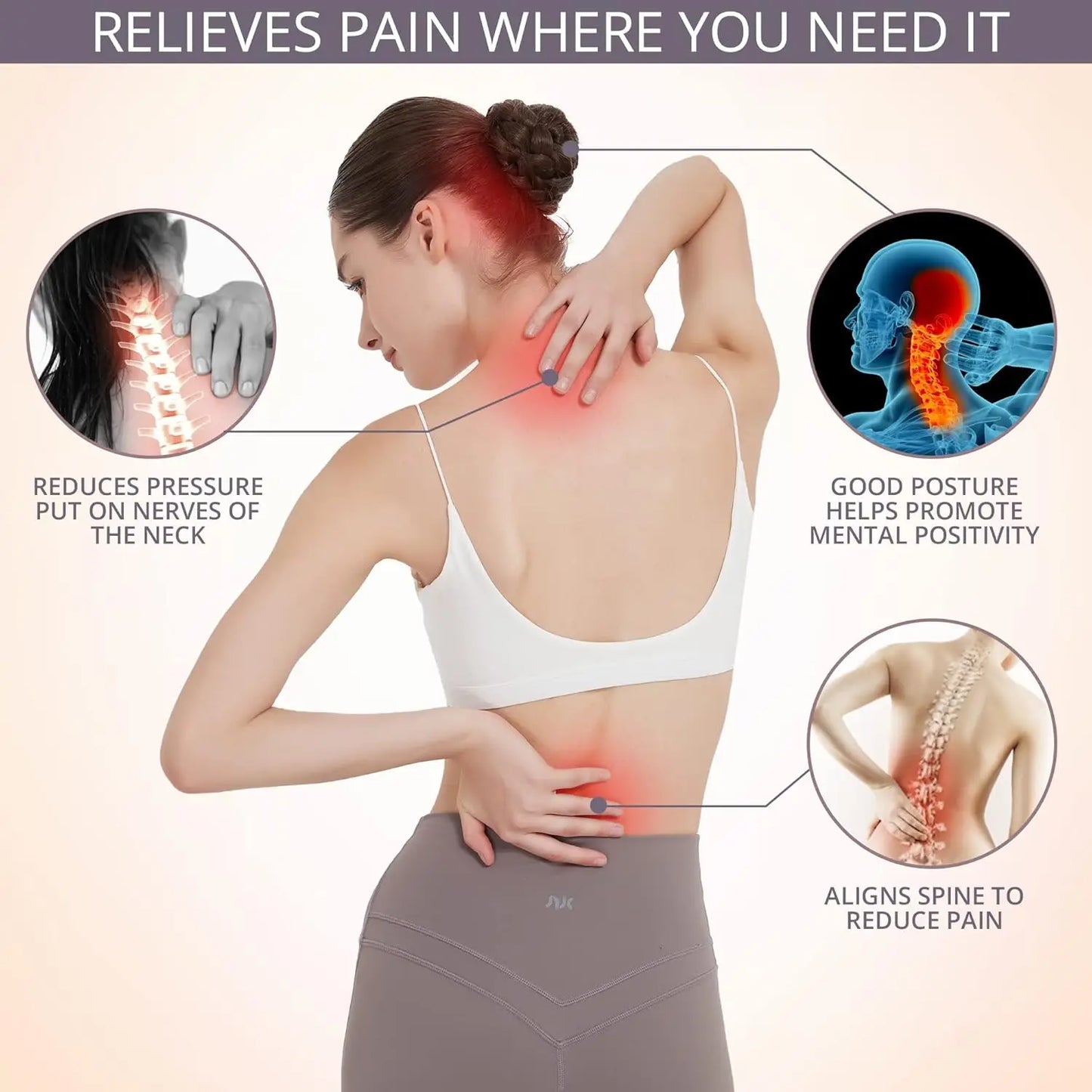 Adjustable Posture Support Brace