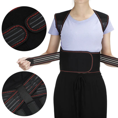 Self-Heating Tourmaline Magnetic Support Belt