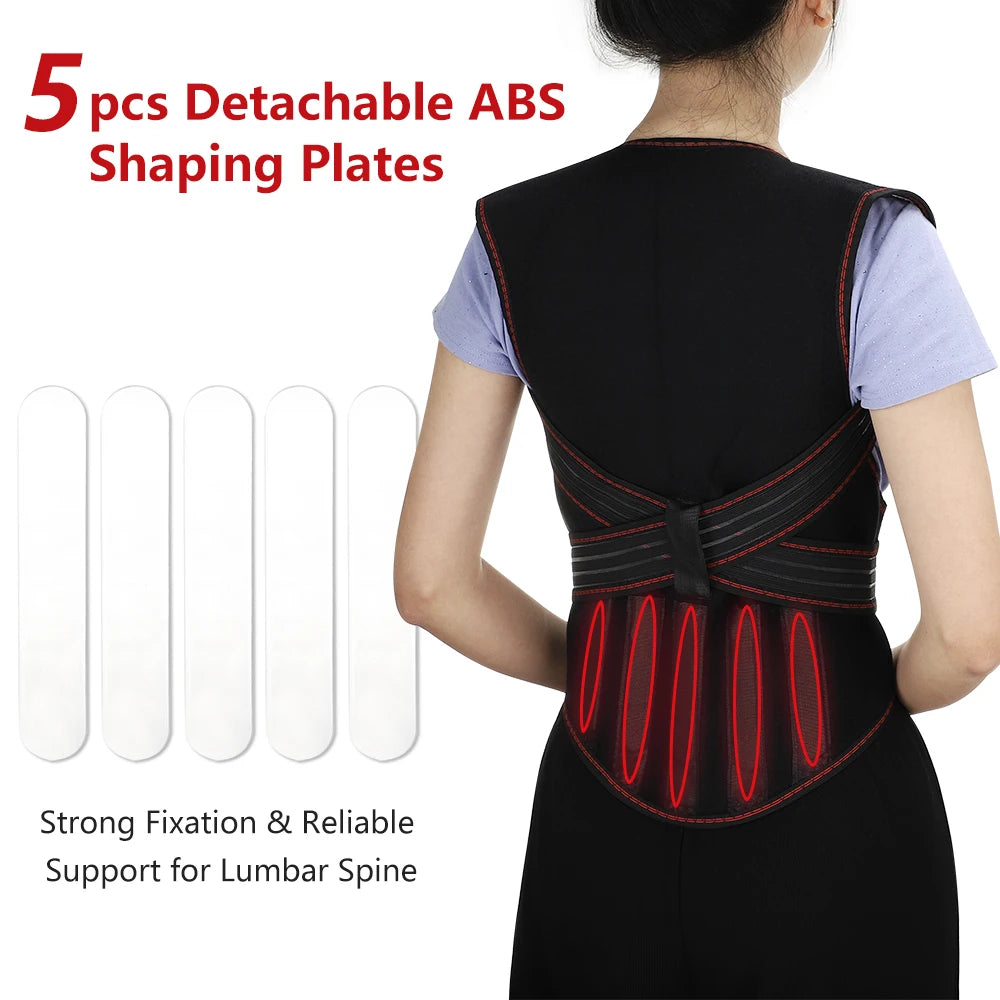 Self-Heating Tourmaline Magnetic Support Belt