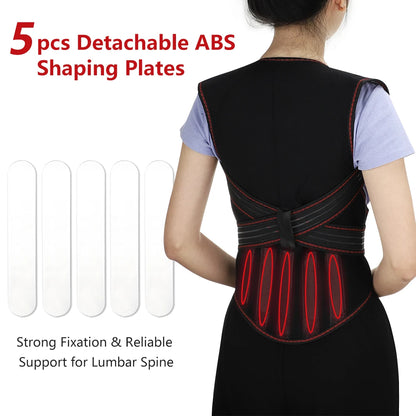 Self-Heating Tourmaline Magnetic Support Belt